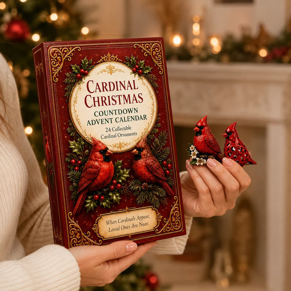 High-quality model✨Cardinal Christmas 24-Day Countdown Calendar – Limited Anniversary Edition