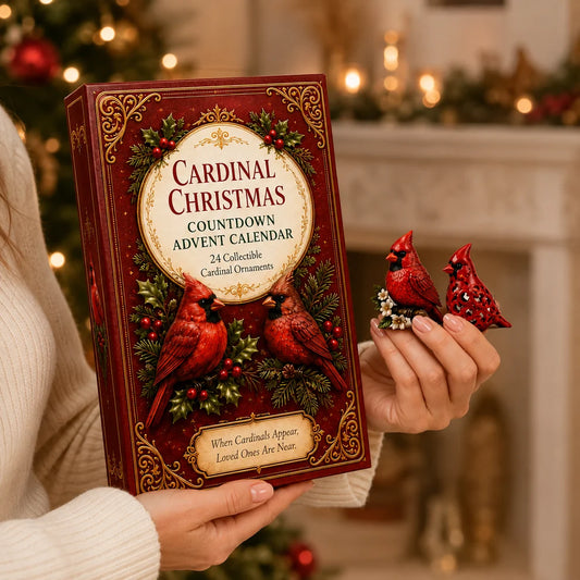 High-quality model✨Cardinal Christmas 24-Day Countdown Calendar – Limited Anniversary Edition