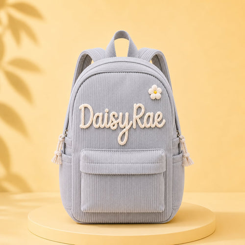 Personalized Knitted Backpack - BACK TO SCHOOL 2026 (1022) - 50% off right now!!!