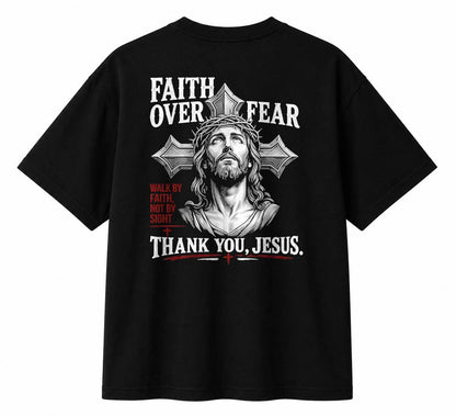 Christian Shirt - Faith Over Fear - Men/Women Shirt (1028)