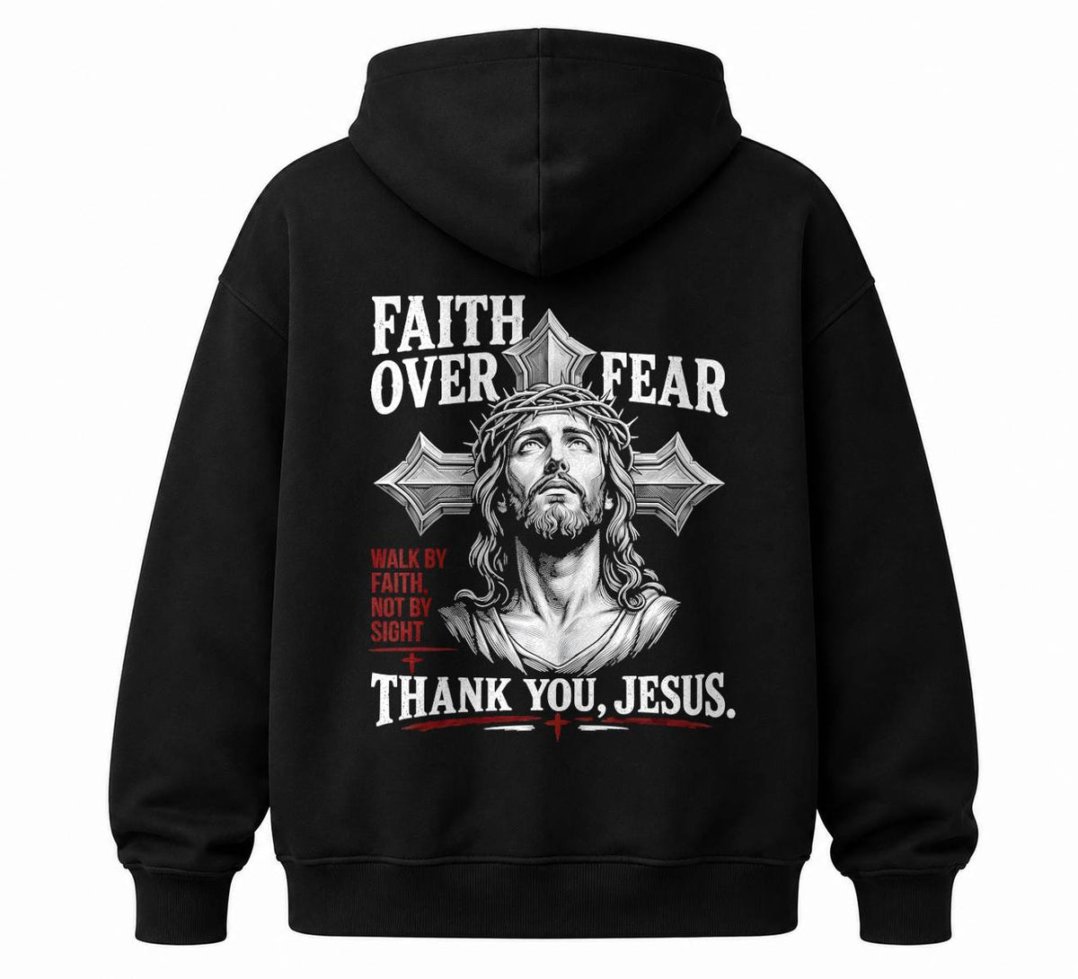 Christian Shirt - Faith Over Fear - Men/Women Shirt (1028)