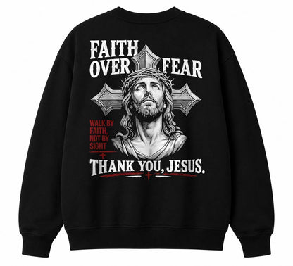 Christian Shirt - Faith Over Fear - Men/Women Shirt (1028)