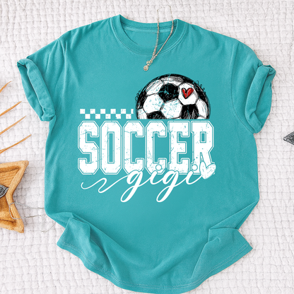 Personalized Gigi Soccer Tee, Custom Soccer Gigi For Gift Family