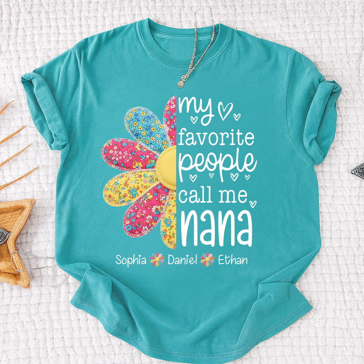 My Favorite People Call Me Nana Shirt, Personalized Nana Shirt