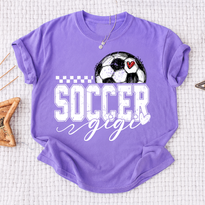 Personalized Gigi Soccer Tee, Custom Soccer Gigi For Gift Family
