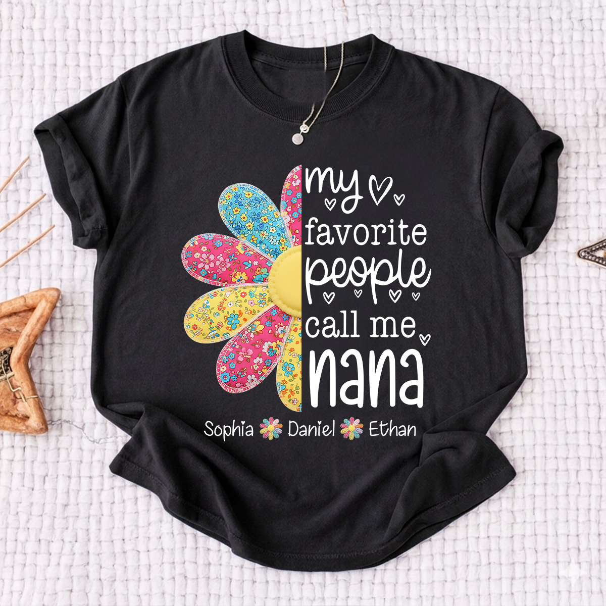 My Favorite People Call Me Nana Shirt, Personalized Nana Shirt